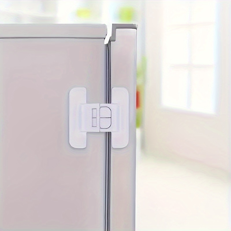 2PCS Baby Safety Refrigerator Door Stopper Single-Door Fridge lock