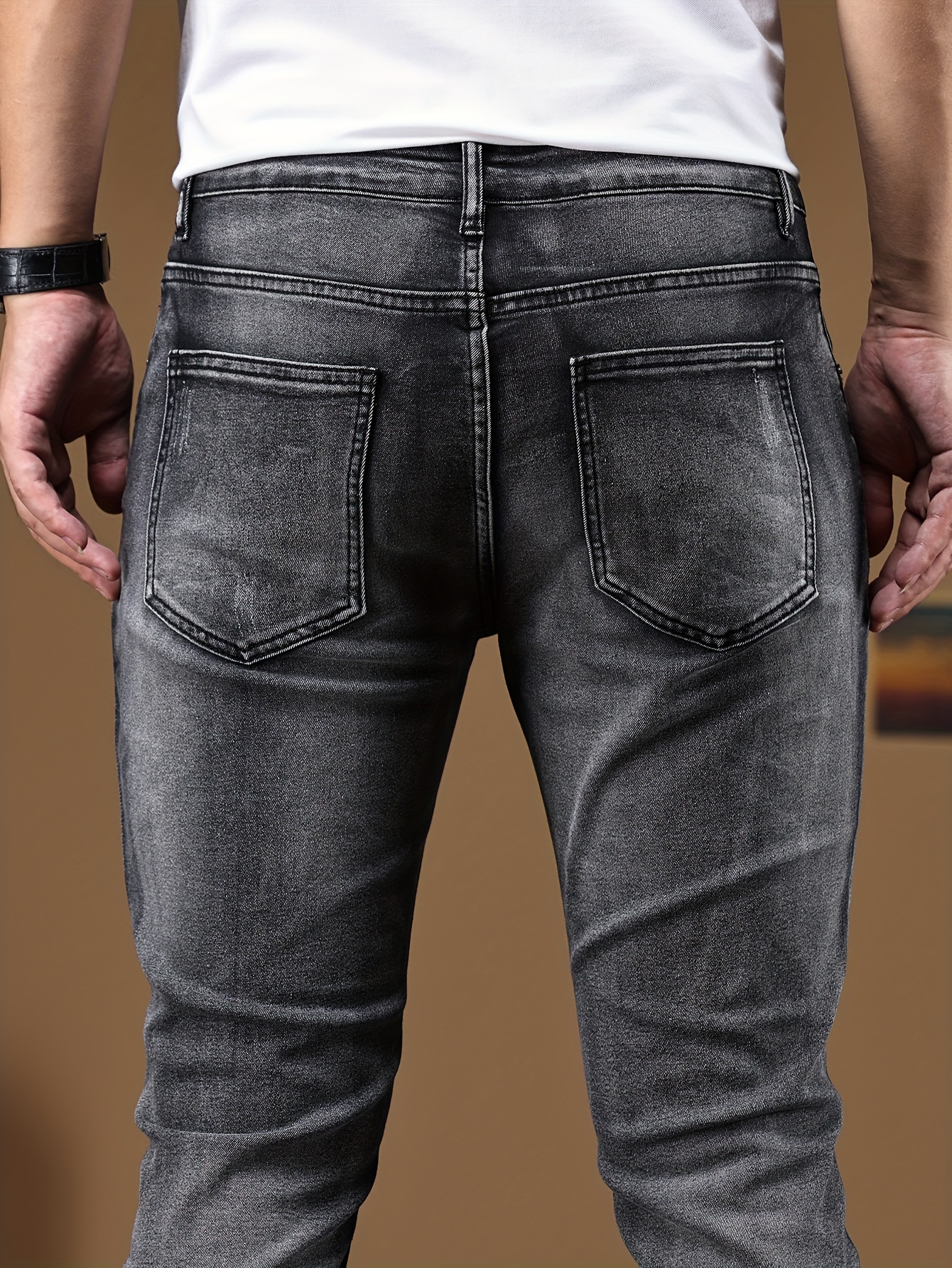 CEWIFO Pantaloncini Neri Jeans Uomo Strappati Drip Pantaloni Lavoro Uomo  Jeans Pantaloncini Uomo Sportivi Jeans Uomo Elasticizzati Taglie Forti 64  Skinny Jeans Uomo Strappati 