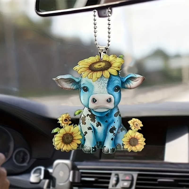 Cute Highland Cow Key Chain - Creative Cartoon Animal Car Key Pendant -  Perfect Birthday Gift - Temu