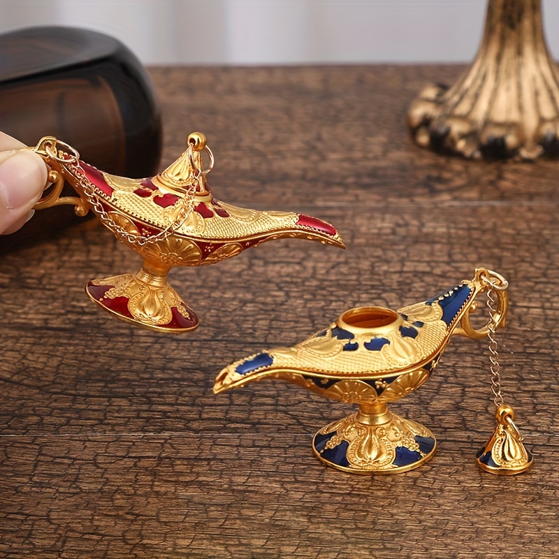 Metal Genie Lamp Aladdin, Aladdin Magic Genie Light Luxury Magic
