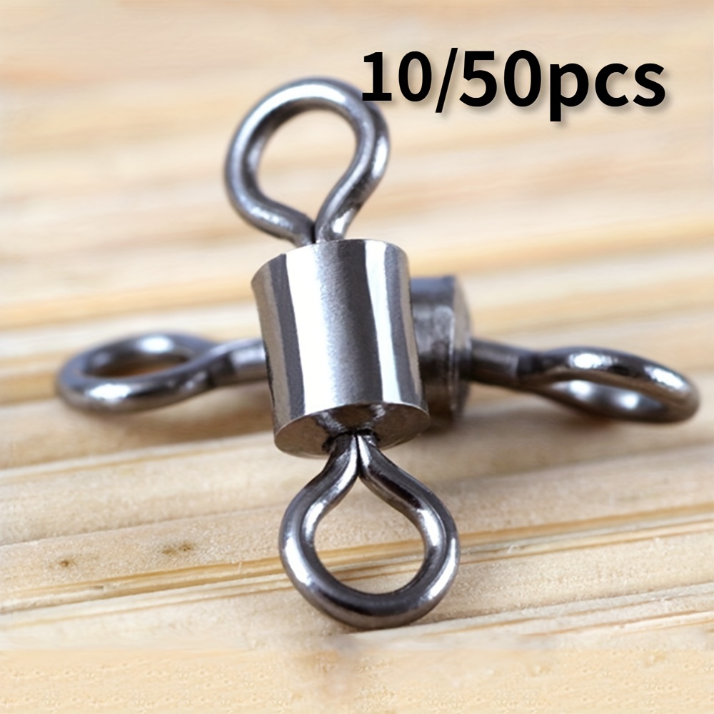 Fishing Swivels: 1# 14# Sizes Solid Connector Ball Bearing - Temu