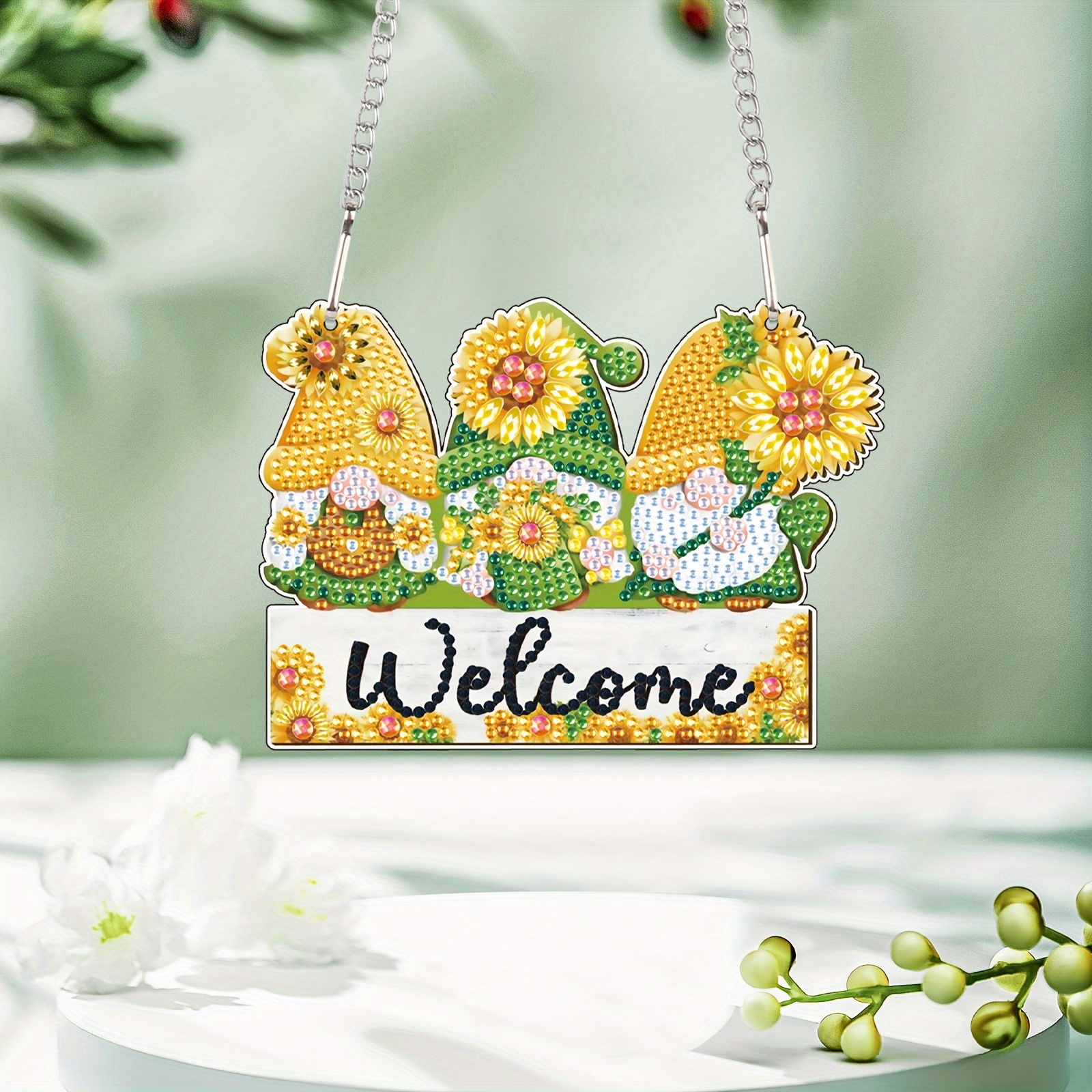 Sunflower Diamond Painting Handmade Diy Cross Stitch Decorative Hanging  Painting Ornaments Full Of Diamonds Handmade Stickers Material Package  Frameless Living Room Bedroom Kitchen Decoration Gift Painting - Temu