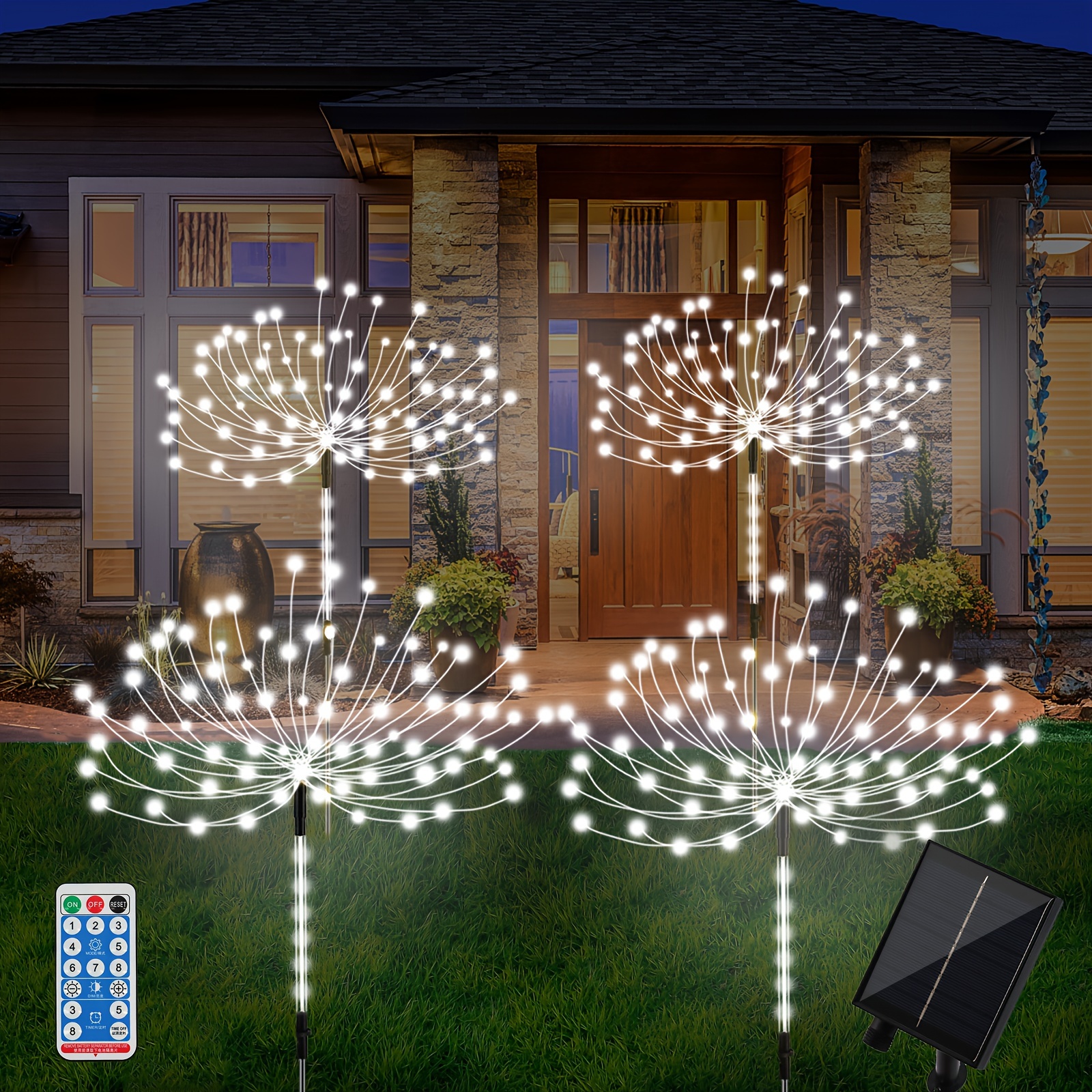 Garden spike lights deals solar