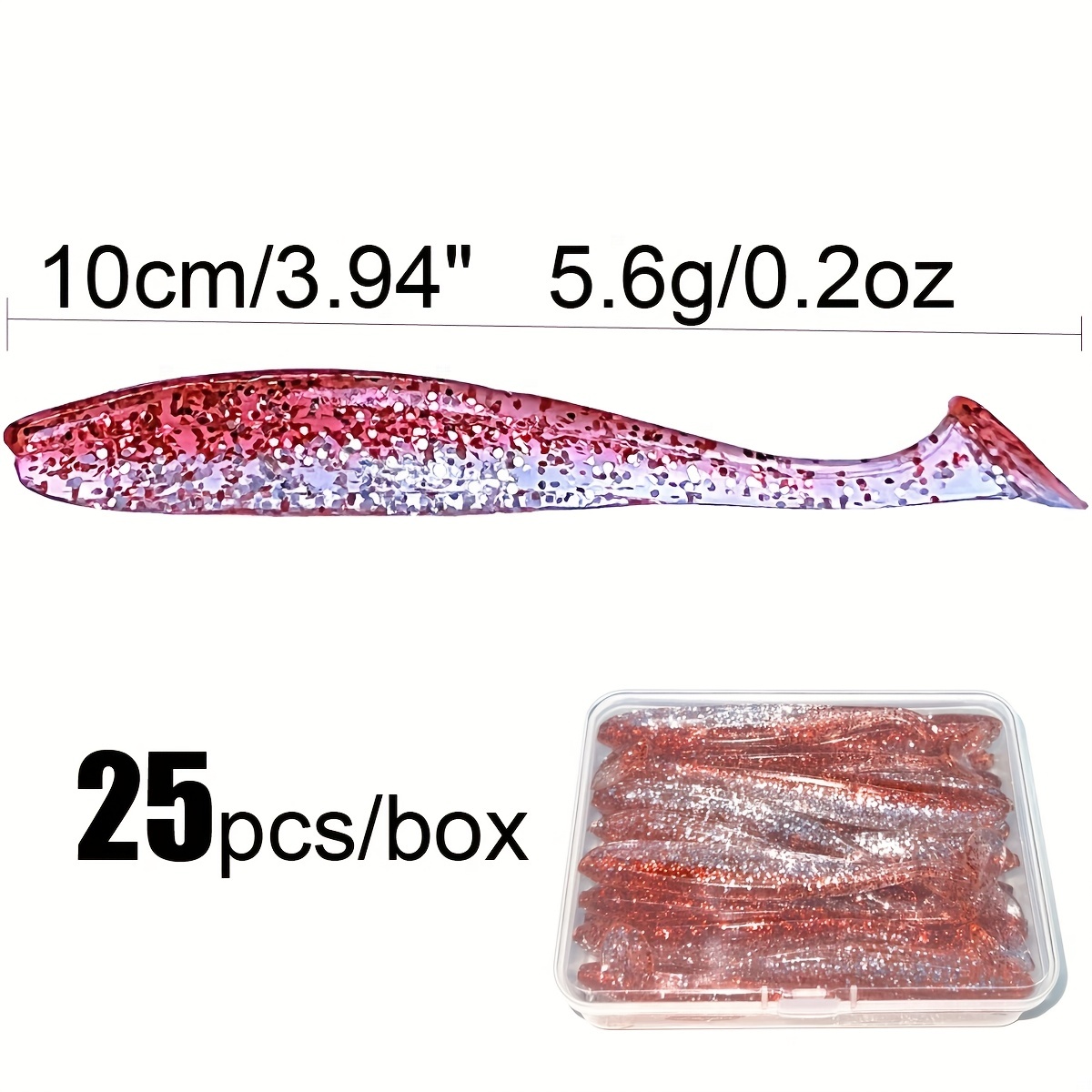 5 Colors Frog footed Paddle Tail Swimbaits Soft Plastic Lure - Temu
