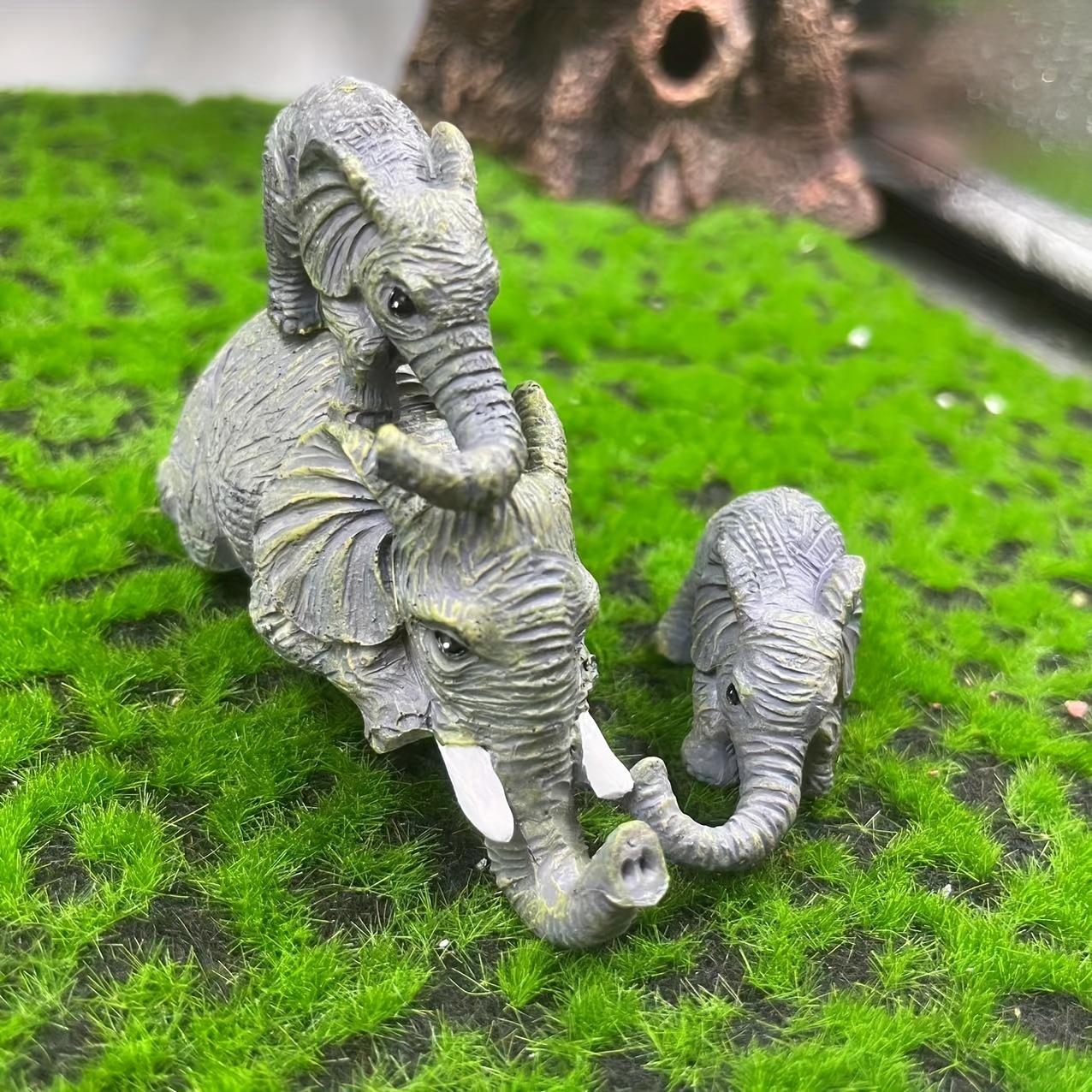 象の彫刻作品 - 彫刻