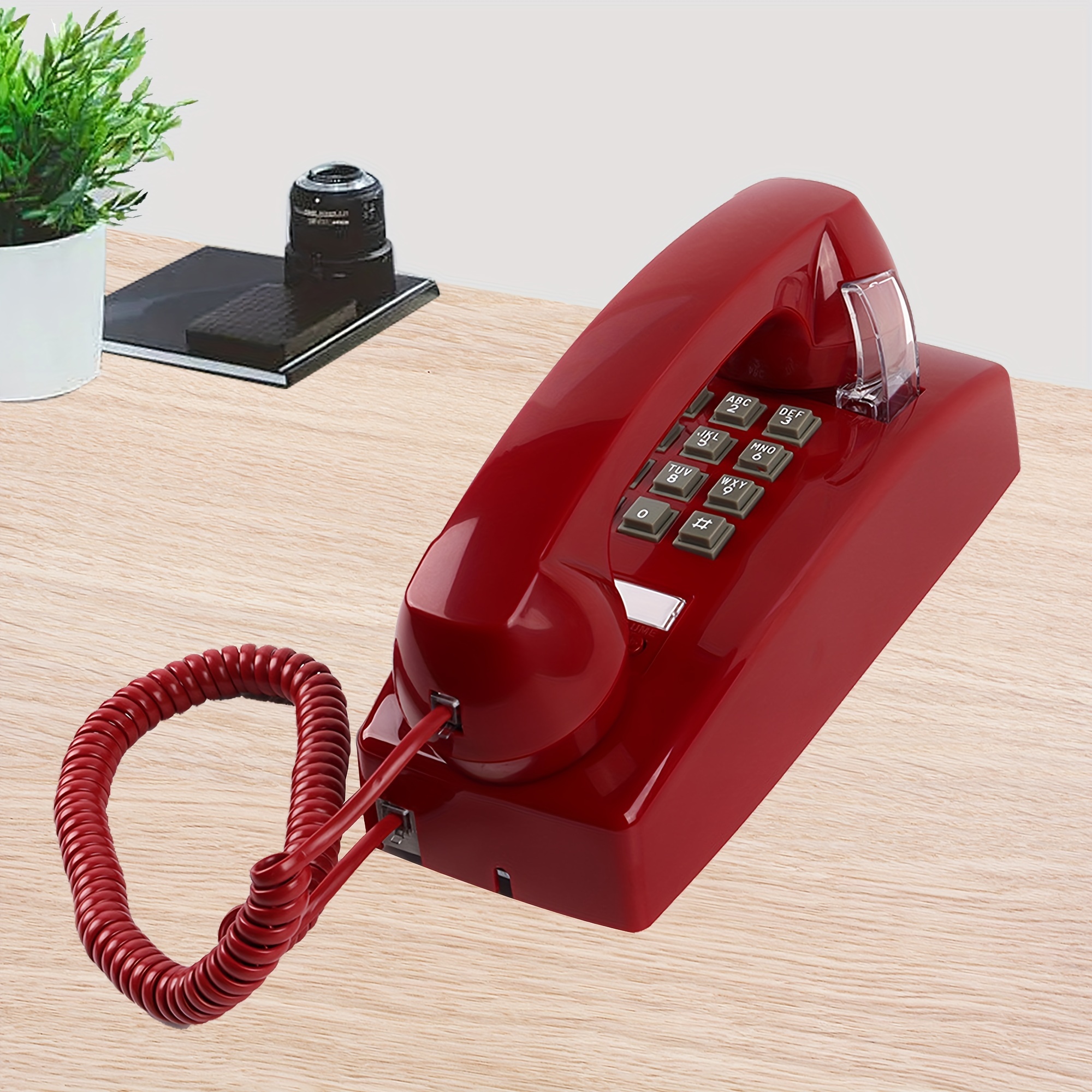 Teléfono con cable montable en la pared, teléfono fijo para casa,  identificador de llamadas, teléfono con cable, Hotel, oficina, casa – Los  mejores productos en la tienda online Joom Geek