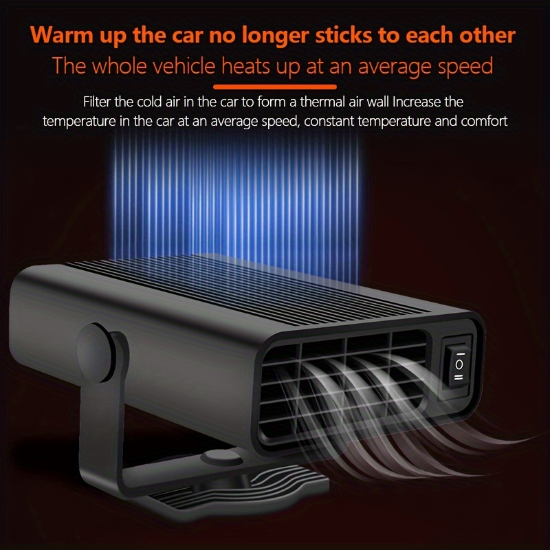 12V 120W Portable Car Heater Electric Heater Rear Window Defroster Warmer