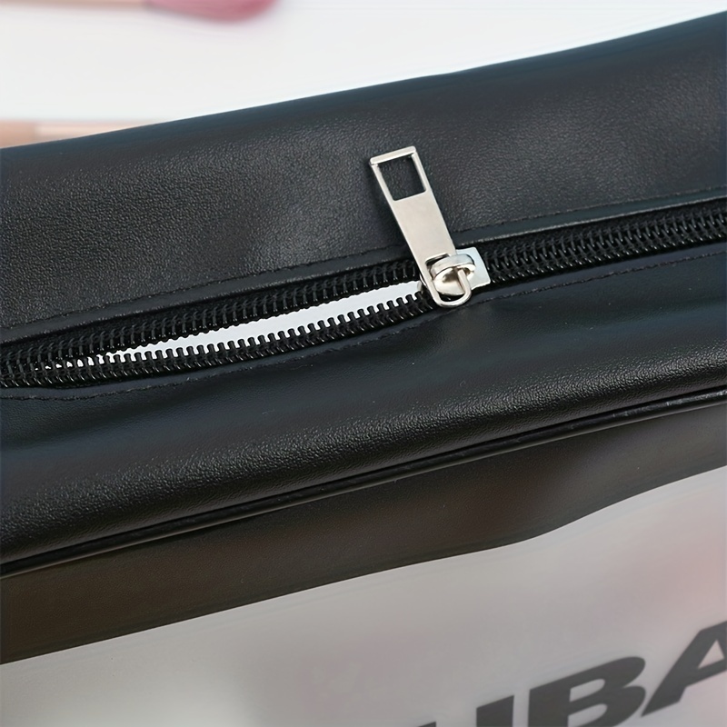 Makeup Zipper Bag Waterproof Cosmetic Bag Toiletry Wash Bag