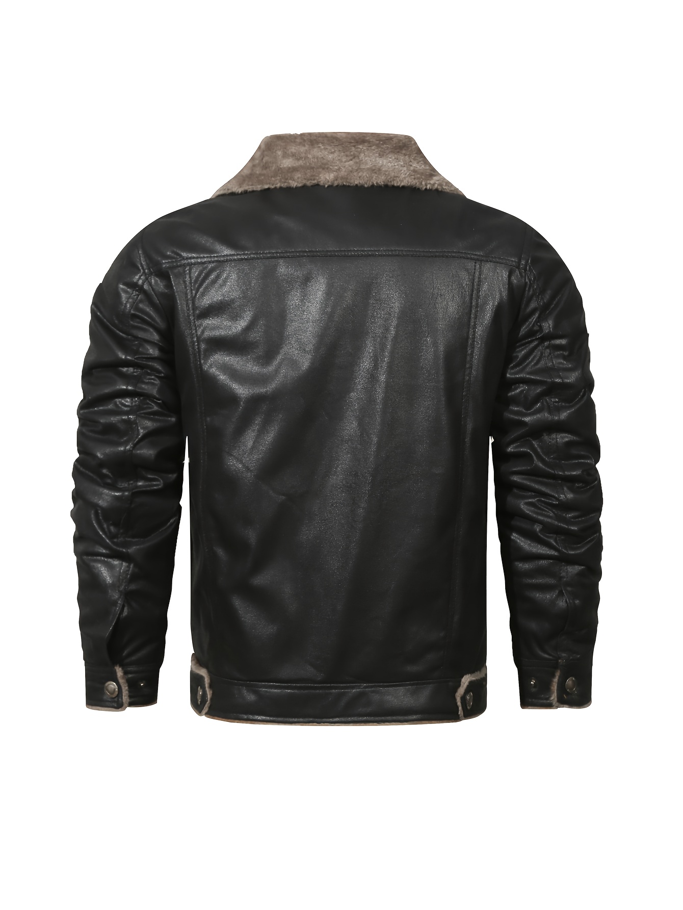 Men's Kai Academy Leather Bomber Jacket