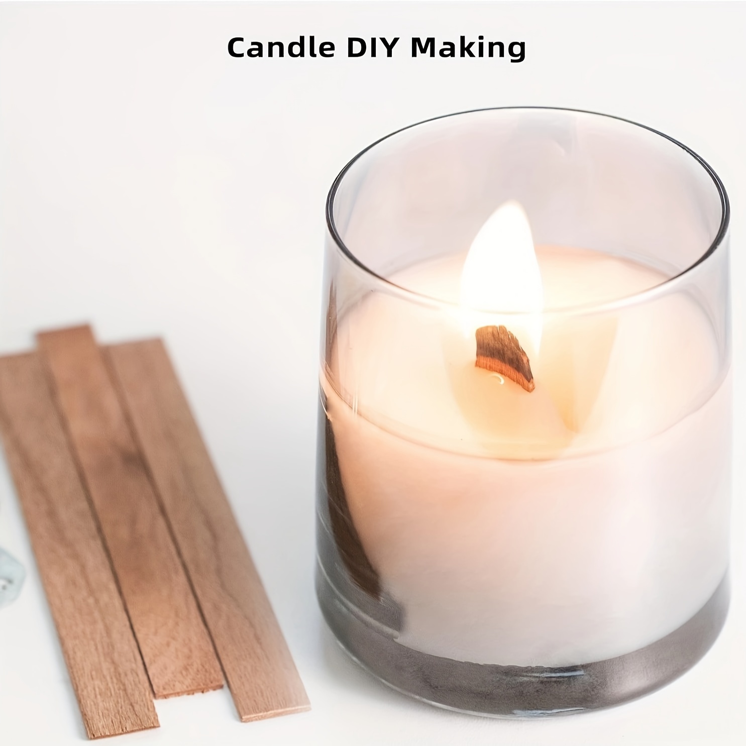 Wood Wicks For Candles natural Wooden Candle Wicks With - Temu