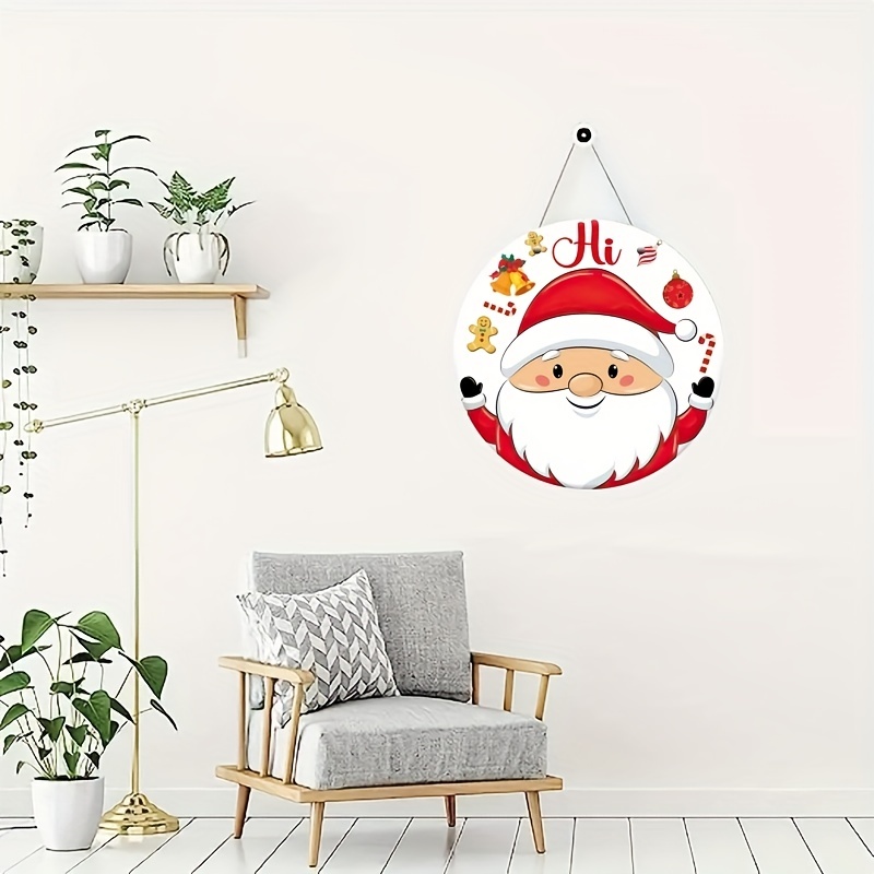 Santa Claus Ho Ho Ho christmas wall decal