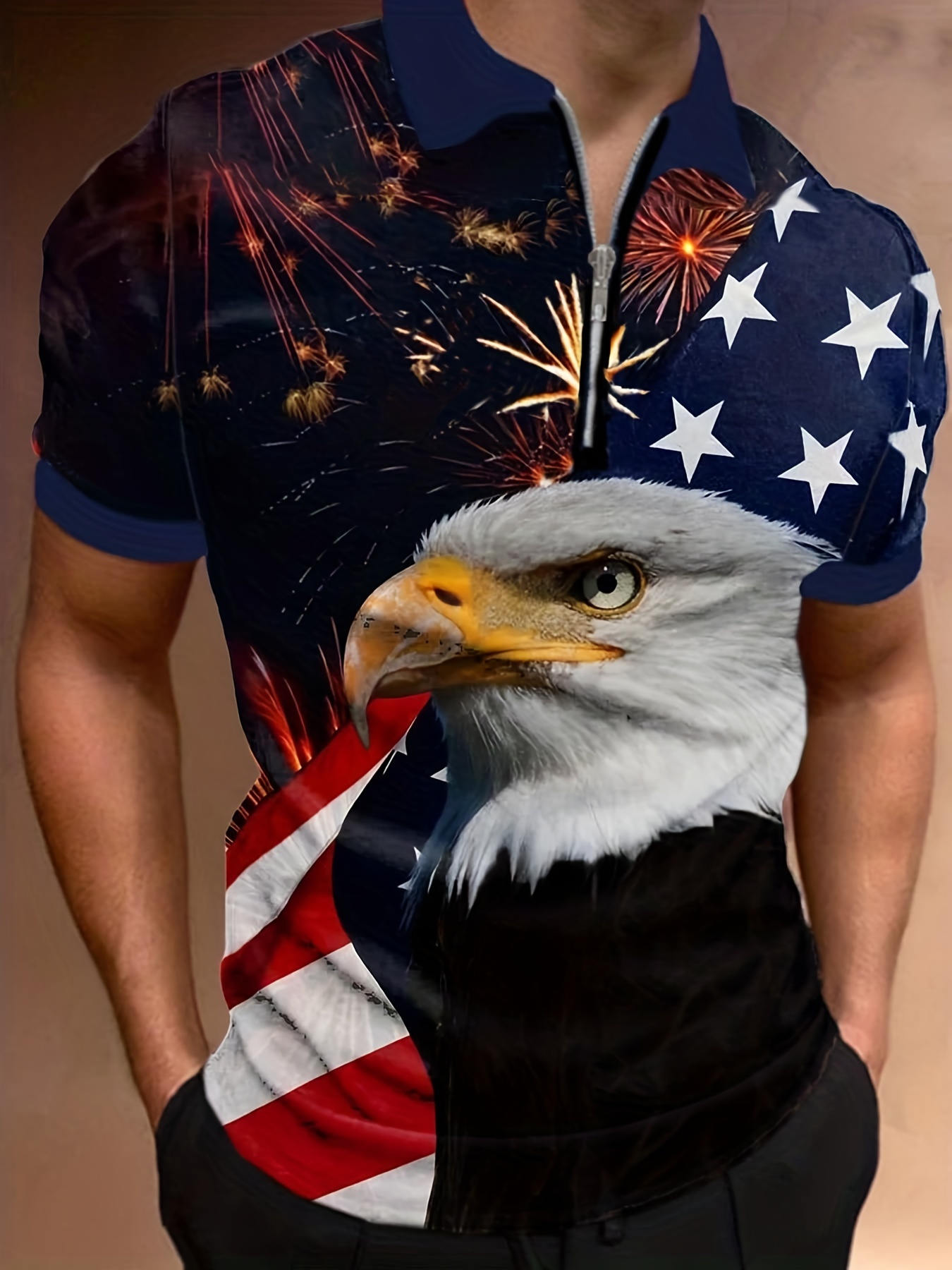 : Men's & Women's Bald Eagle T-Shirt : Clothing, Shoes