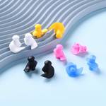 1 Pair of Waterproof Silicone Earplugs: Dustproof & Noise Reduction - Perfect for Swimming & Diving!