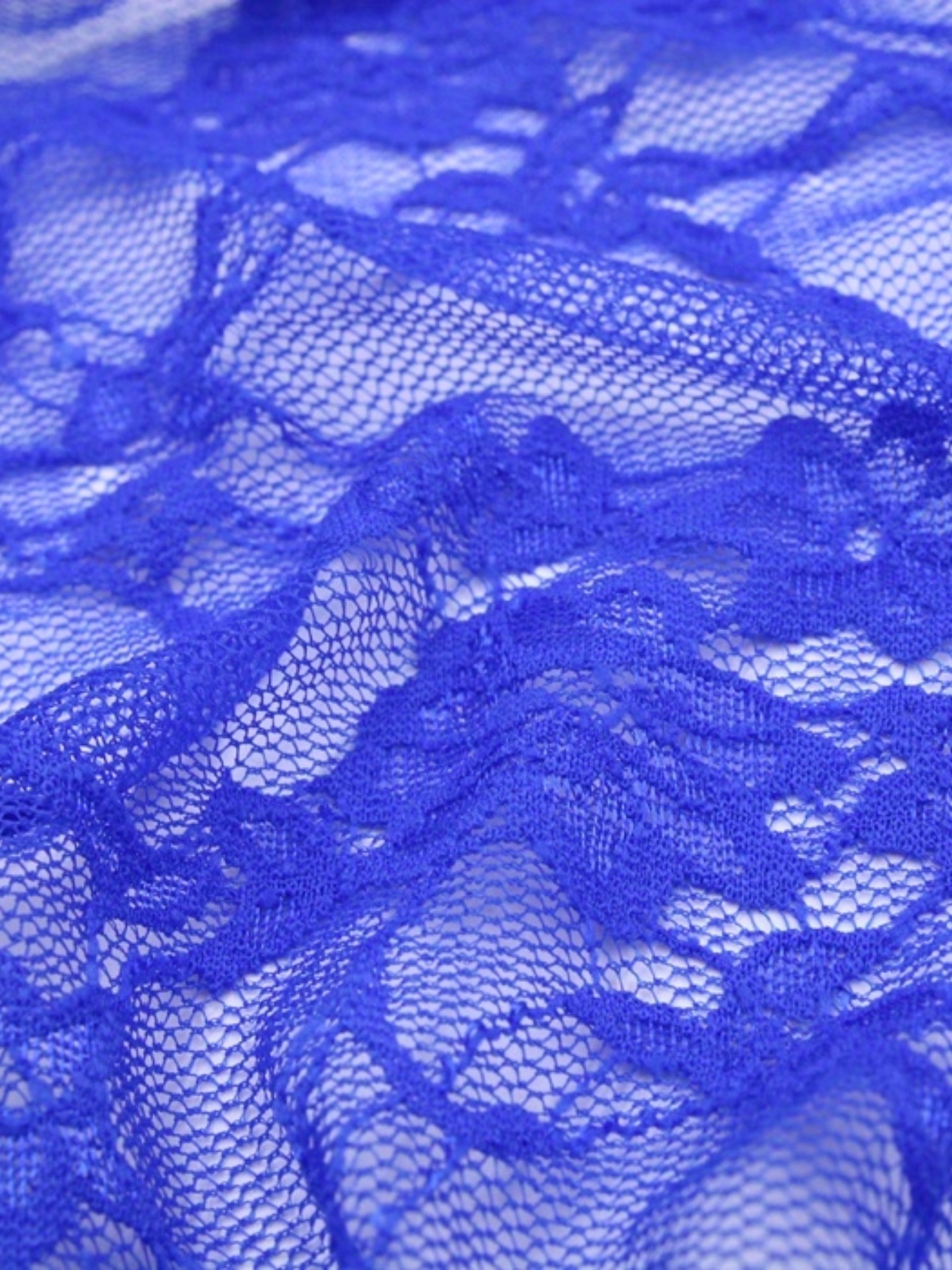 Meikedainicey Lace Lingerie Exotic Apparel Hollow Out Royal Blue