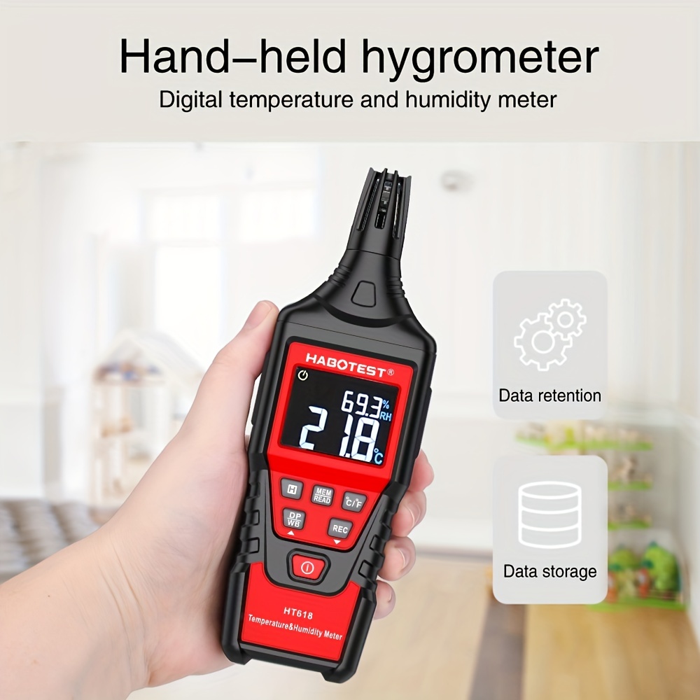 3x Indoor Thermometer , Humidity Gauge Meter Digital Hygrometer