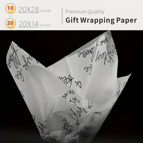 Line Faces Tissue Paper, Gift Wrapping Paper, Cute Craft Tissue Paper,  Tissue Paper Packaging, Small Business Packaging,10-50 Sheets Tissue 