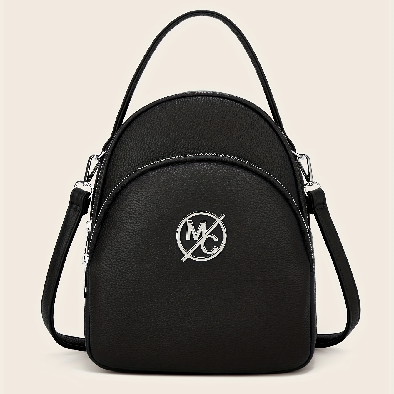 Vintage Convertible Backpack Purse Mini Shoulder Bag Women's Handbag