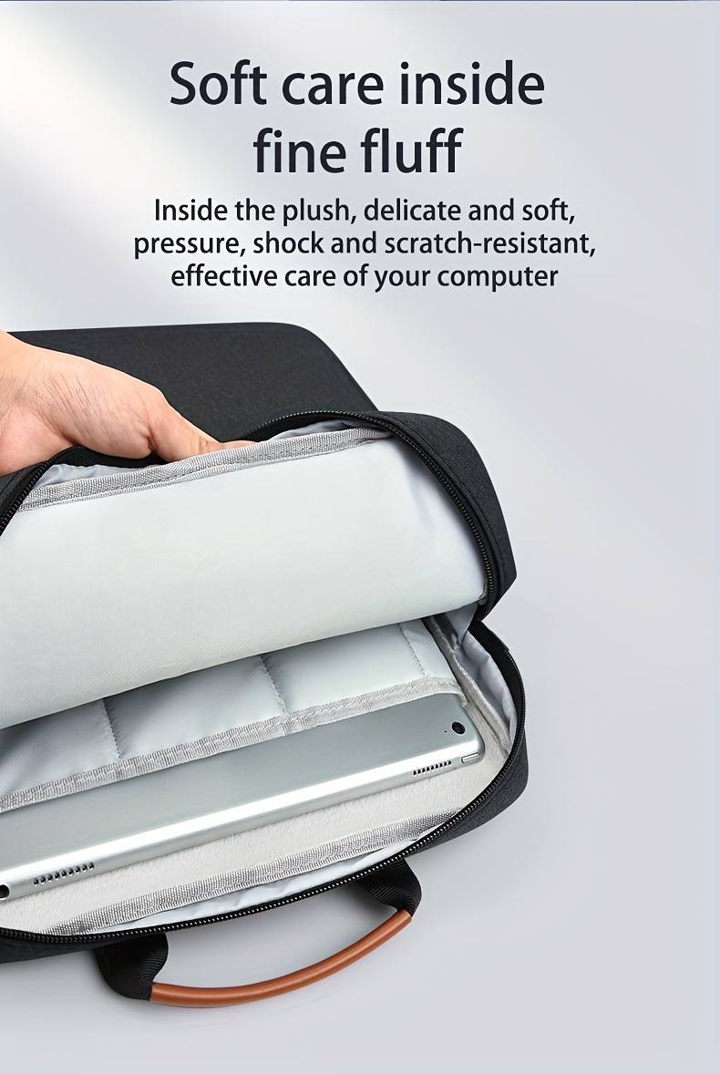 Novelbox Tablet Laptop Shoulder Bag, Protective Sleeve for 32.77cm for iPad Pro M1, 31.24cm-33.02cm Surface Pro 3/4/5/6/7/8/X, 2016-2020 MacBook Pro/Air, Polyester Fiber, Durable Lining, Easy Clean with Damp Cloth