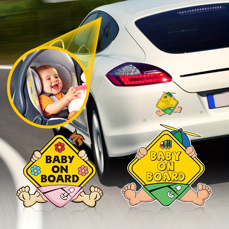 Baby On Board Autocollants Réfléchissants Pour Voiture Corps - Temu Canada
