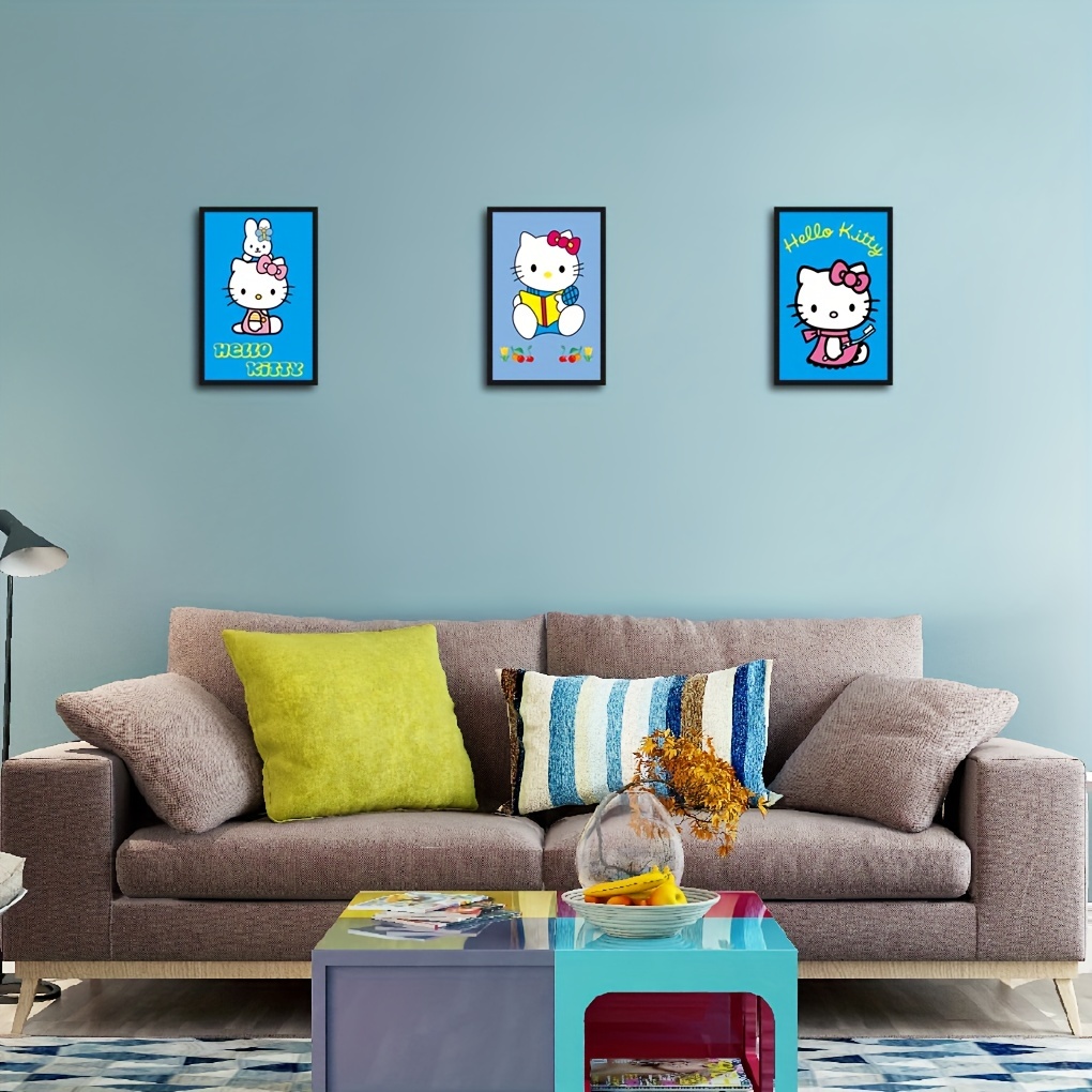 Hello Kitty, Wall Decor, Hello Kitty Wall Art