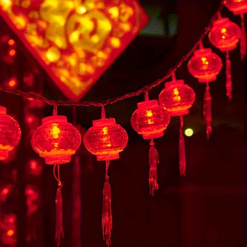 Small chinese deals lantern string lights