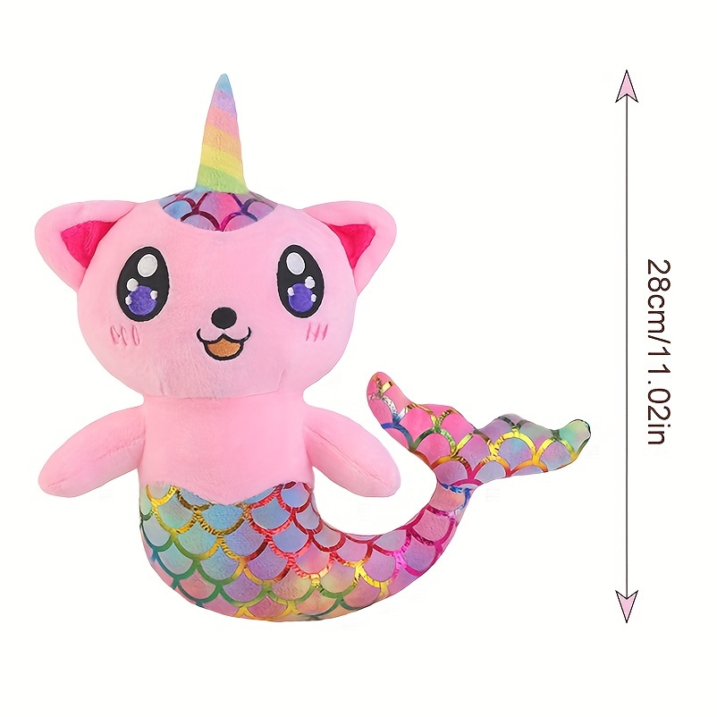 Mermaid cat clearance stuffed animal