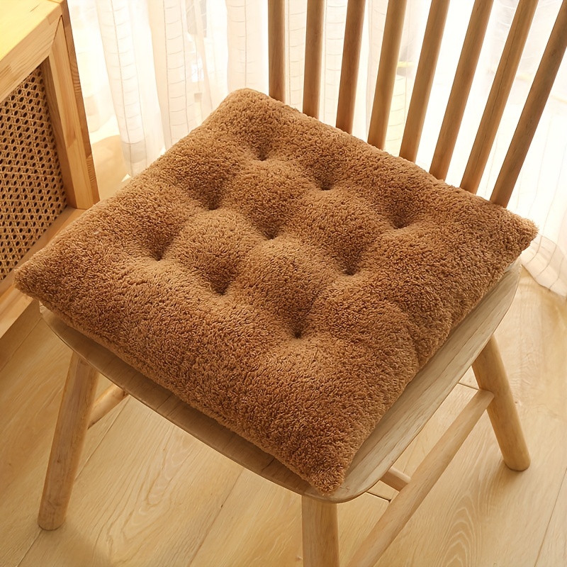 1pc Plush Chair Pad