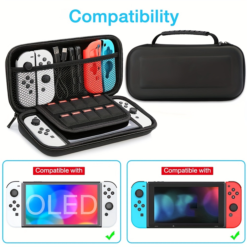 Sacoche pour Nintendo Switch OLED, Étui de Transport de Pochette