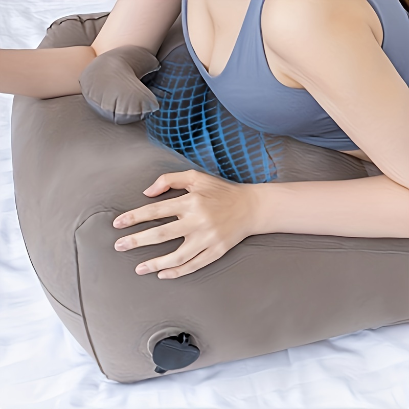 Leg Elevation Pillow Inflatable Foot Support Cushion Portable Wedge Pillows  Comfort Leg Pillows For Sleeping - Temu Belgium