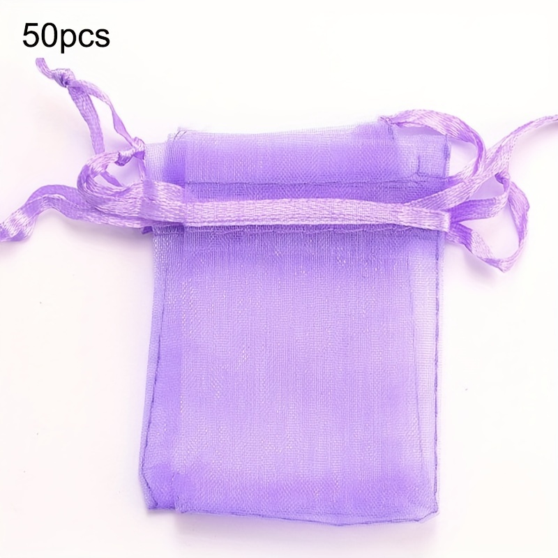 Drawstring Jewelry Bags Multi Size Gift Packaging Wedding Pouches