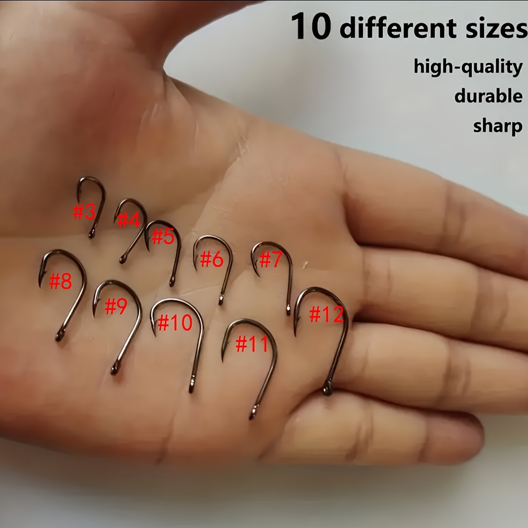 Fishing Hooks Carp Fish Hooks High Carbon Steel Barbed Eyed Circle Hook  Fishhooks For Carp Fishing Hooks Tackles Accessories Pesca 230725 From  26,94 €
