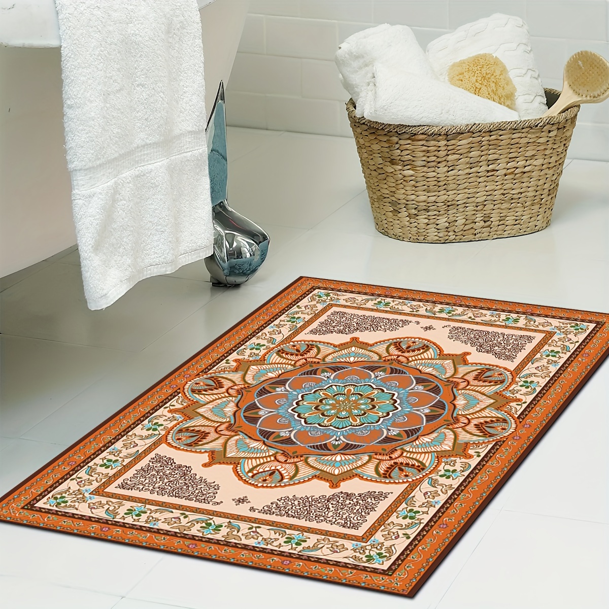 Bathroom Anti Slip Floor Mat, Anti Slip Mat, Dirt Resistant Anti