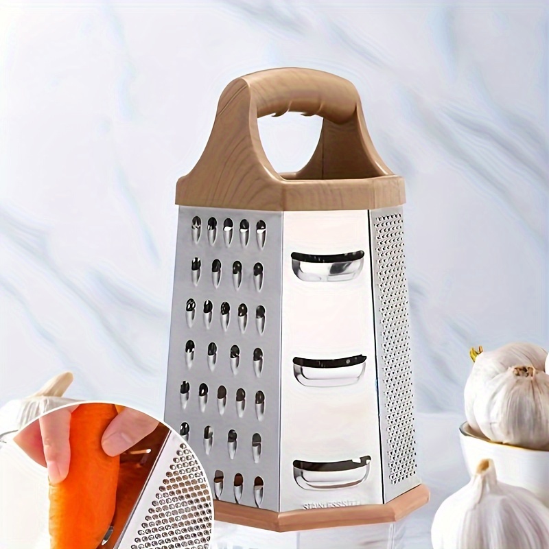 Box Grater, Stainless Steel Vegetable Grater, Multifunctional