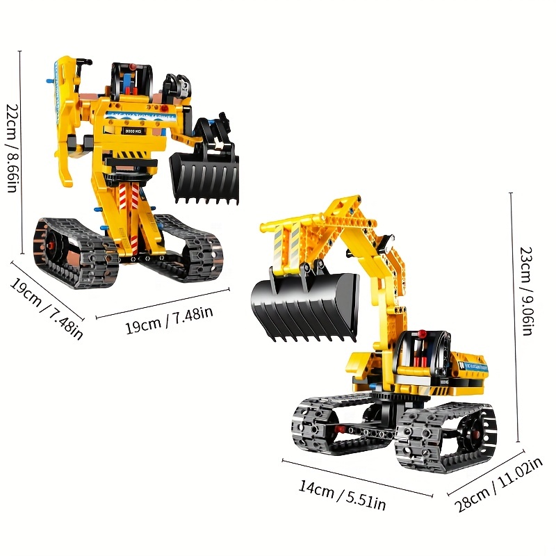 Children Education Puzzle Assembly Engineering Excavator - Temu