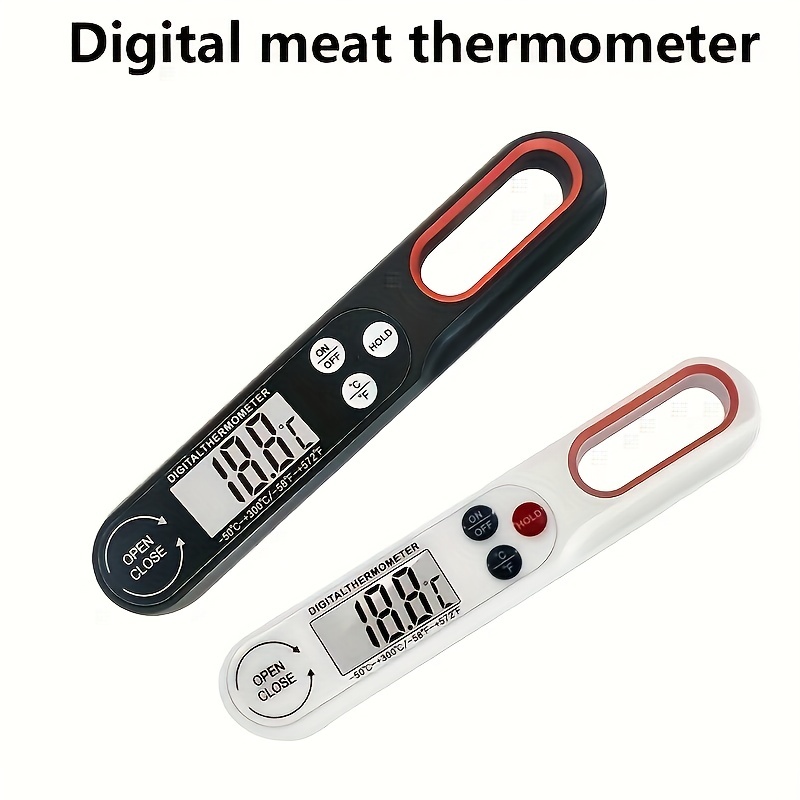 Thermomètre à viande numérique Cuisson Nourriture Cuisine Bbq Sonde Eau  Huile de lait Four liquide Capteur de température numérique Mètre