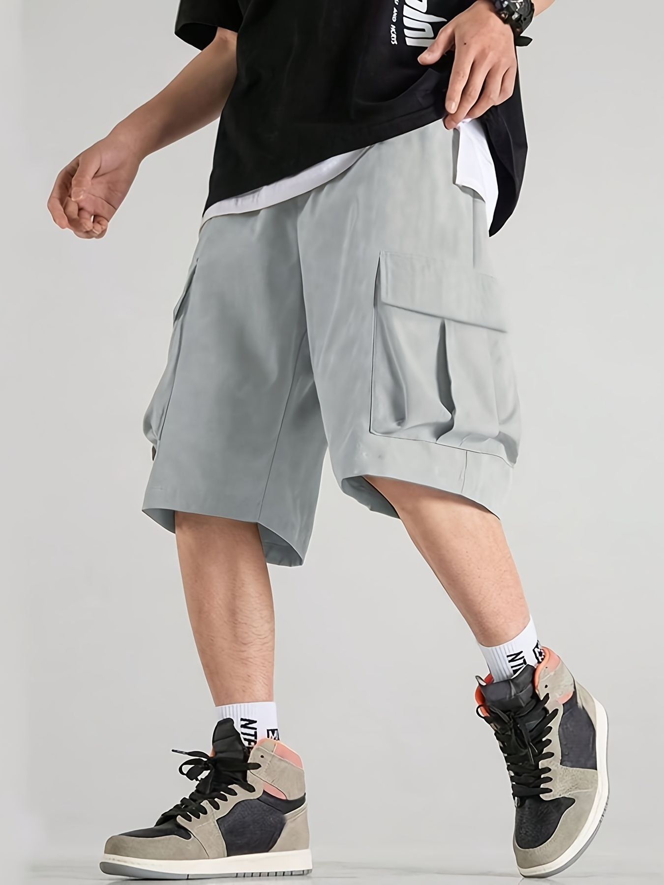 Pantalones Cortos Deportivos Para Hombre Para Gimnasio Deportes  Entrenamiento