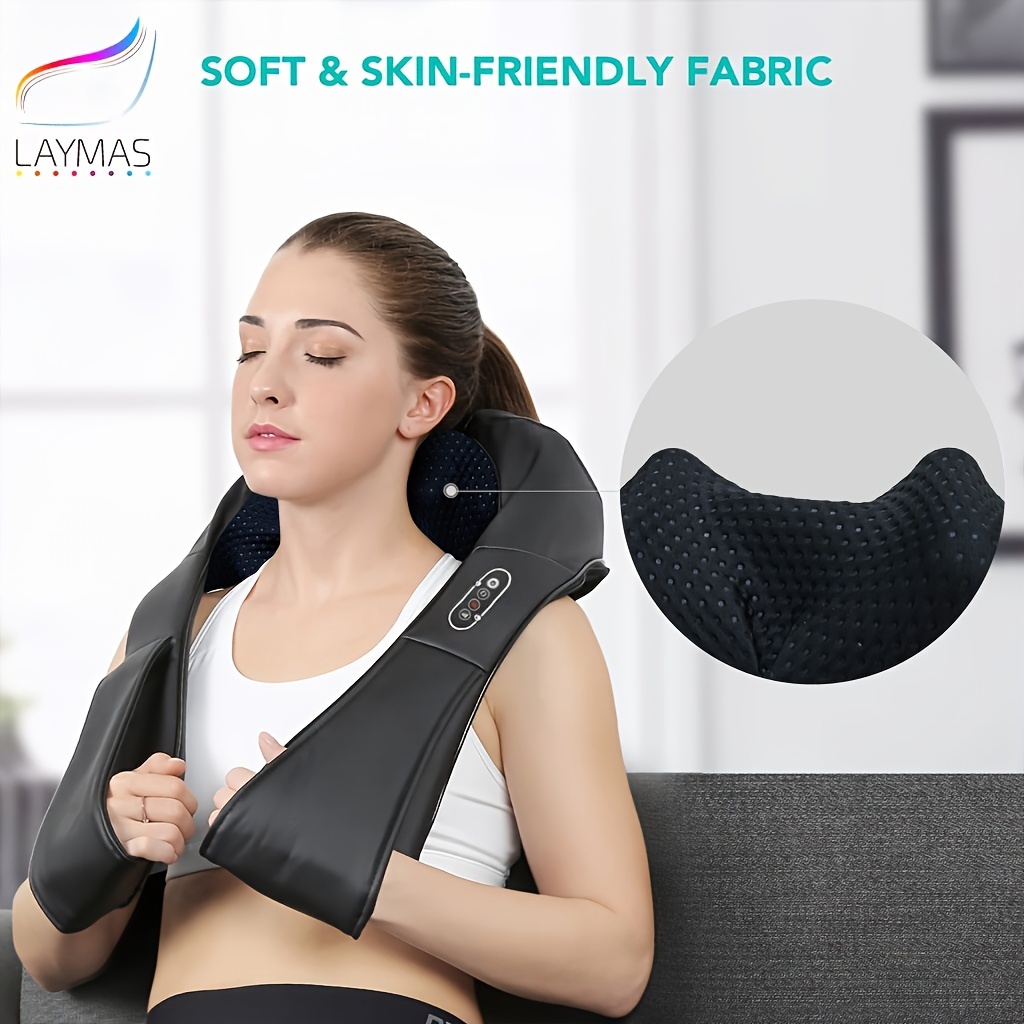  2023 New Neck Massager, Massagers for Neck and Shoulder with  Heat, Deep Tissue 3D Kneading Pillow, Neck Shoulder and Back Massager for  Pain Relief Deep Tissue, Electric Massagers for Men Women (