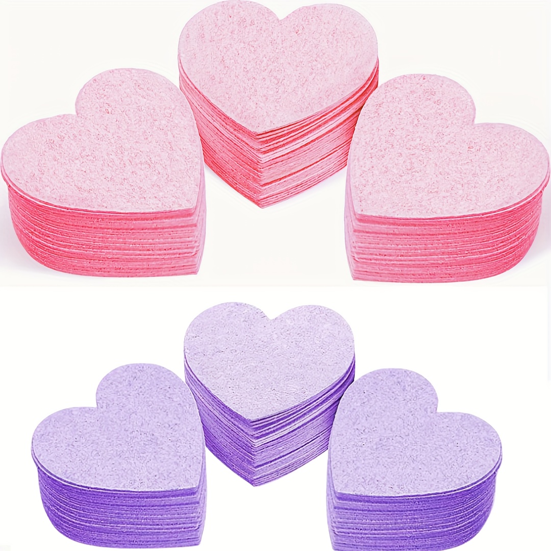 Heart-shaped Facial Sponges With Container - Natural Sponge Pads For  Washing, Cleansing, Exfoliating, And Makeup Removal - Esthetician-grade  Quality - Temu Mexico