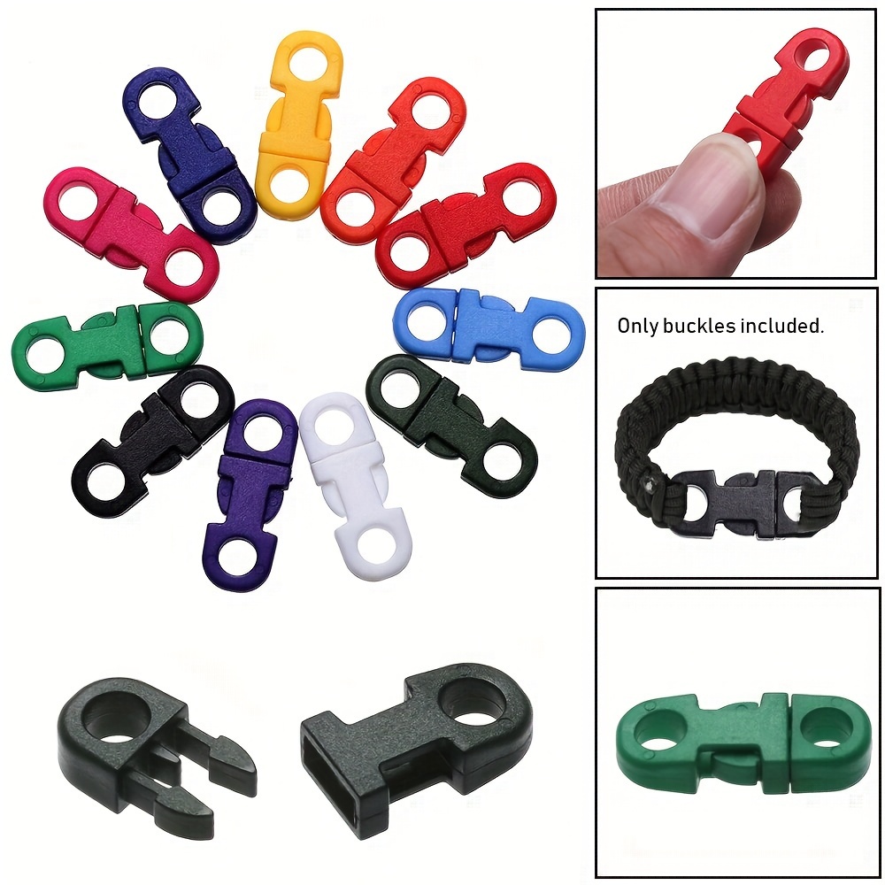 10 Pieces Rectangular Carabiner Clips Durable Sturdy Multifunctional Steel  Hook DIY Keychain Clips for Indoor Dog