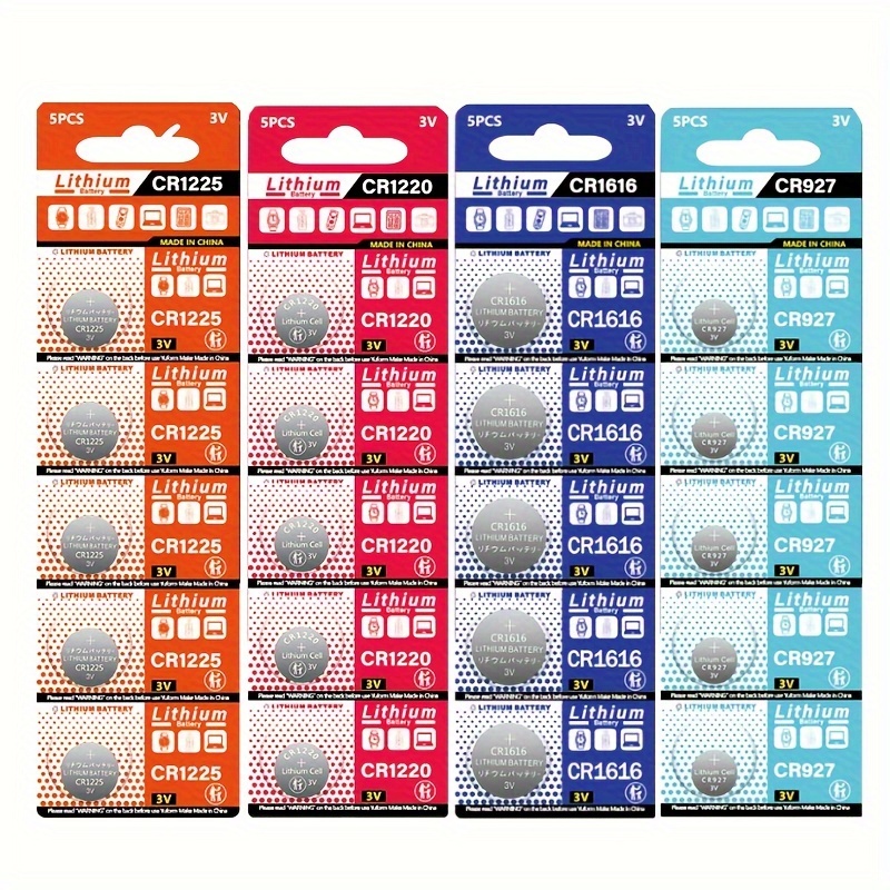 60pcs Original for CR2032 Button Cell Battery 3V Lithium Batteries for  Watch Toys Computer Calculator Control cr 2032