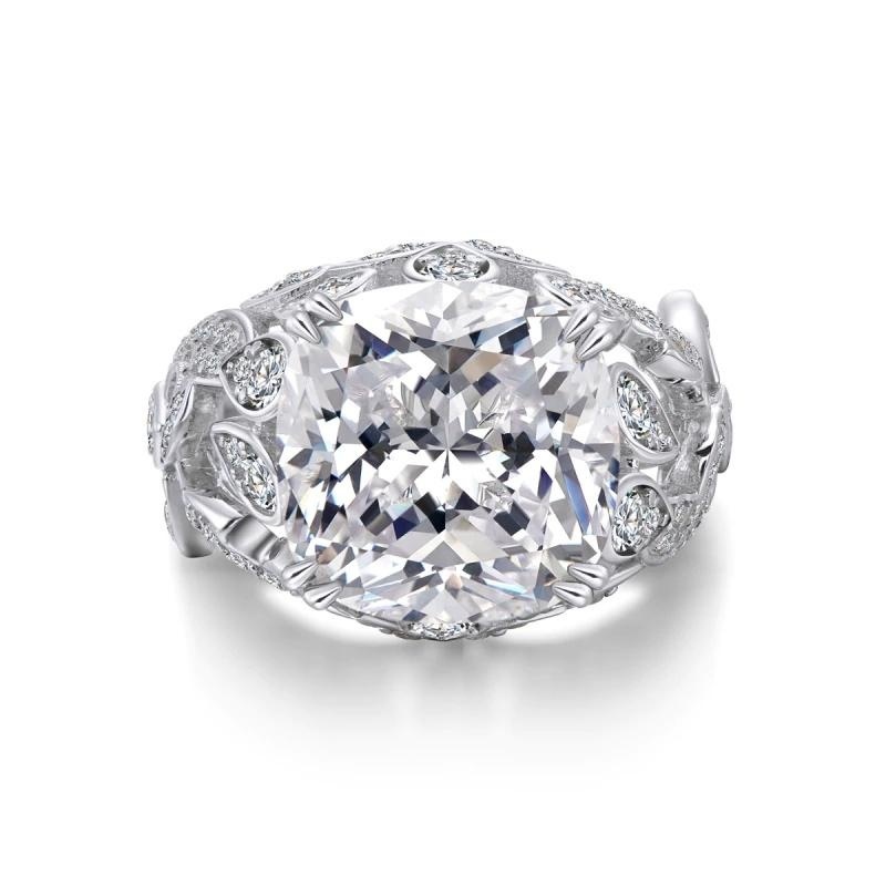 Luxury Shiny Promise Ring Inlaid Shiny Zircon Women Bridal - Temu