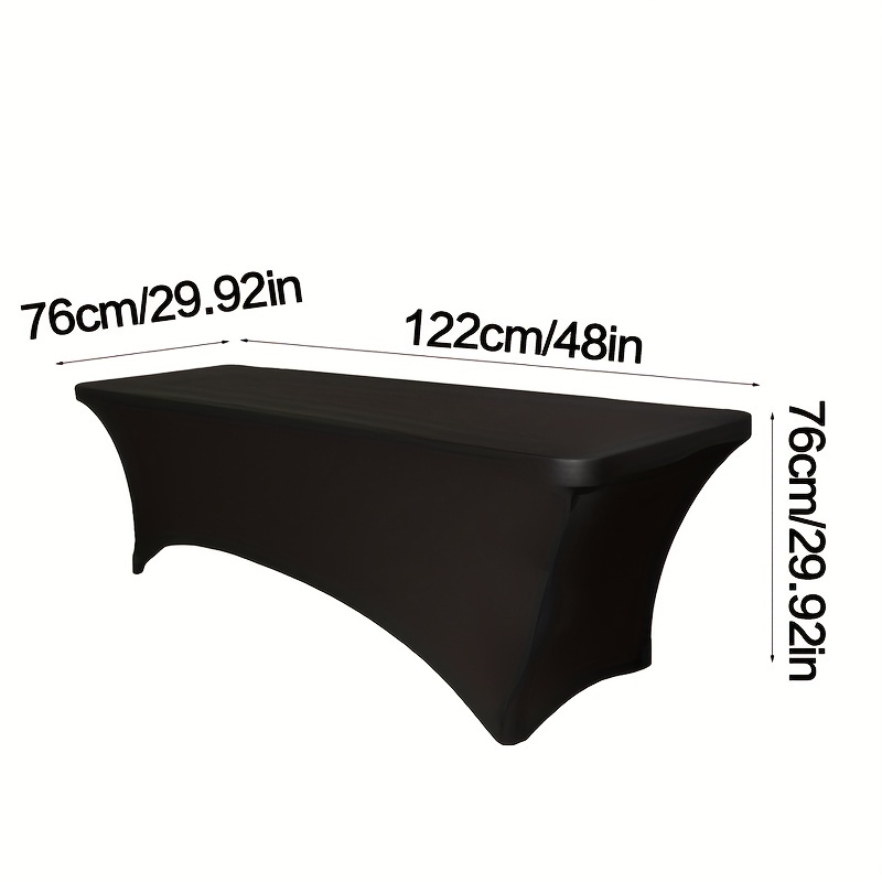 1pc 4FT 6FT Copritavolo Rettangolare Elastico Decorazioni - Temu Italy