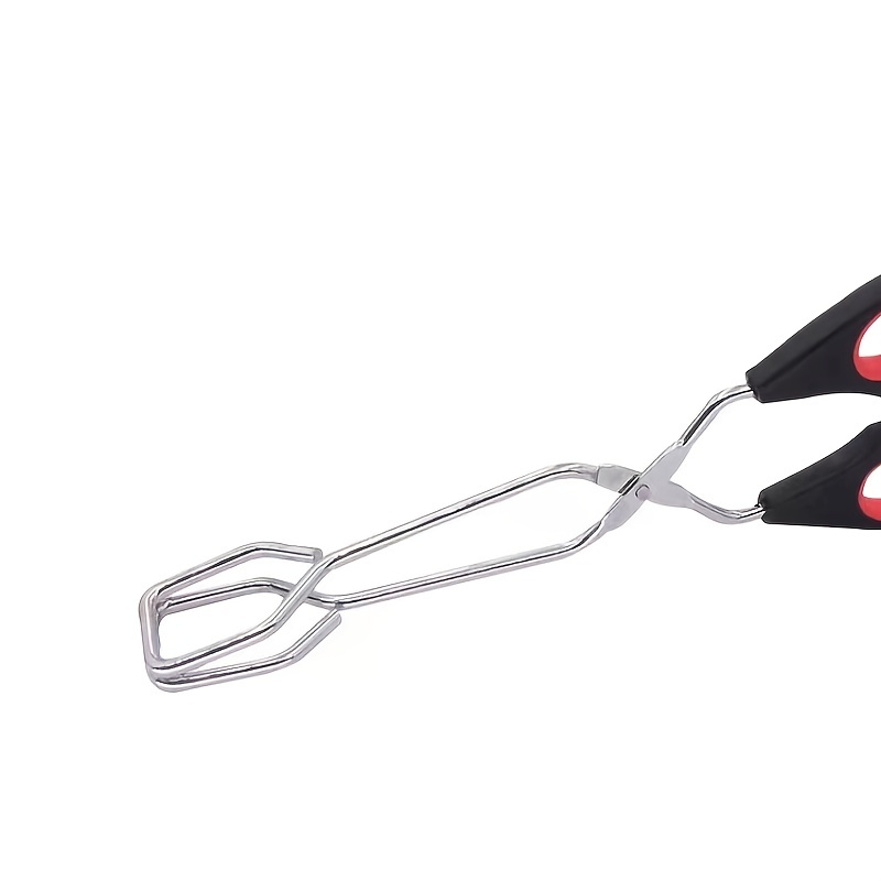 Grill Tongs for BBQ Charcoal clip Food Scissors 
