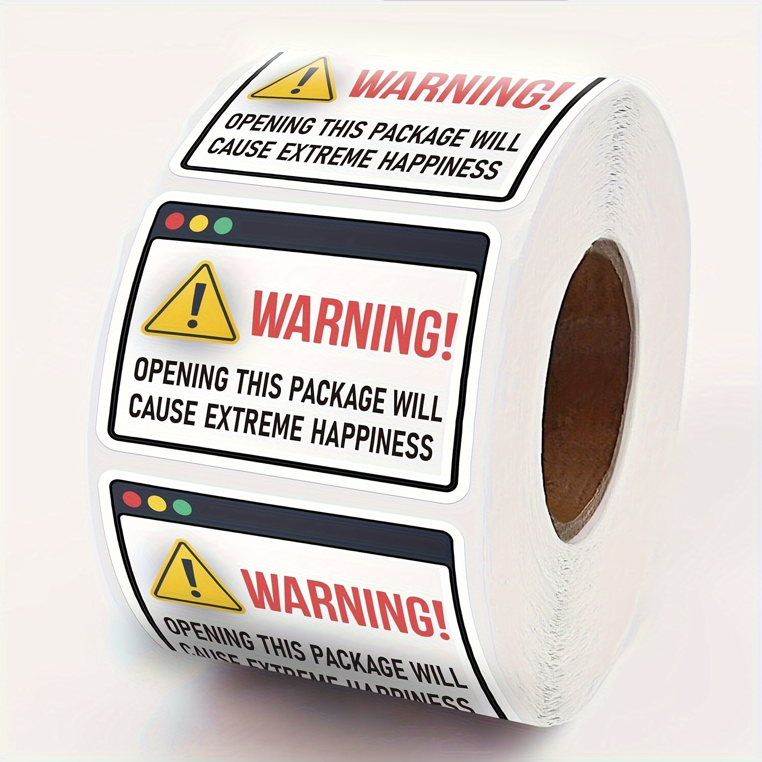

500 Stickers/roll Open That Will Lead To Extreme Happiness Small Business Stickers, Thank You Stickers, Online Retailer Mail Envelope Packaging Stickers Label Shipping Stickers For Small Business