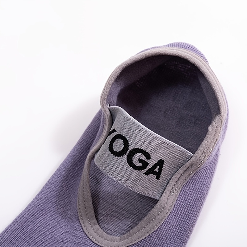 Non Slip Grippers Socks Five Toe Split Backless Boat Socks For Yoga Barre Ballet