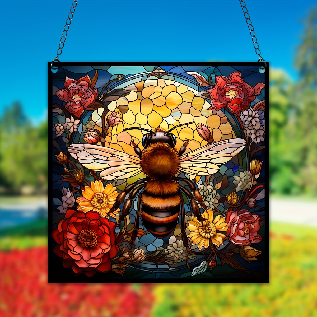 Bee Happy Sea Glass Art, Adorable Bumble Bee Decor, Fun Gift for Bee  Lover, 4x 6, Coastal Kitchen Decor