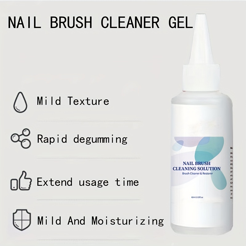 Acrylic Nail Brush Cleaner Acrylic Brush Cleaner Liquid Acrylic Paint Brush  Cleaning Solution For Home Salon Use