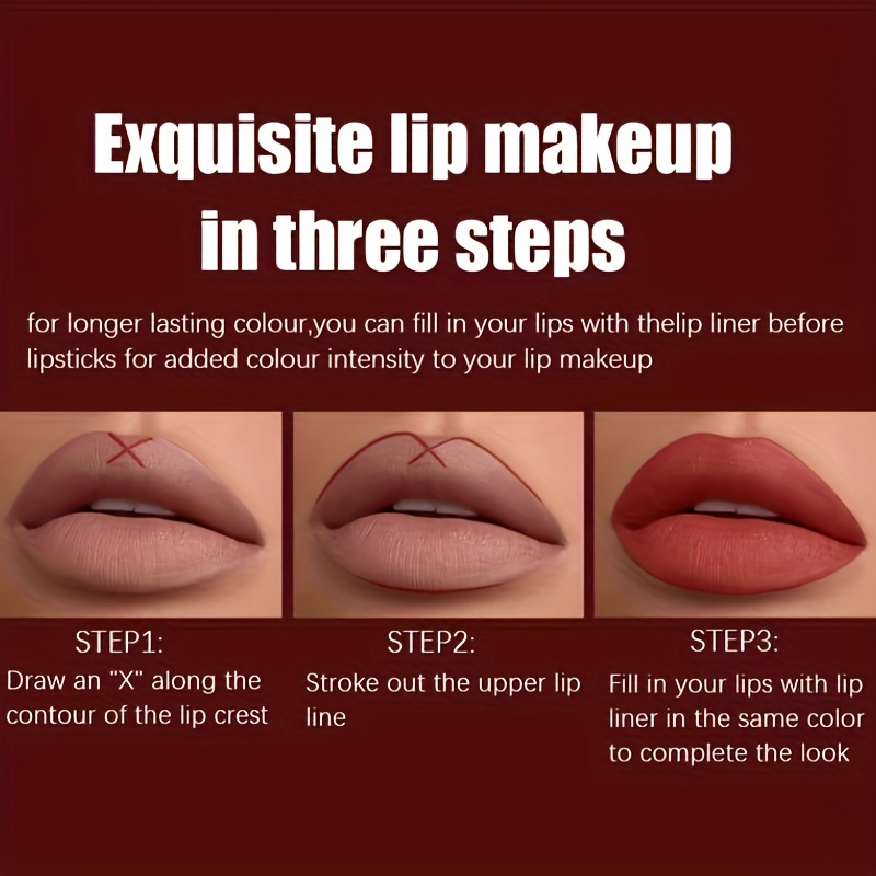 Waterproof Lip Liner Non-Fade Three-Dimensional Lips
