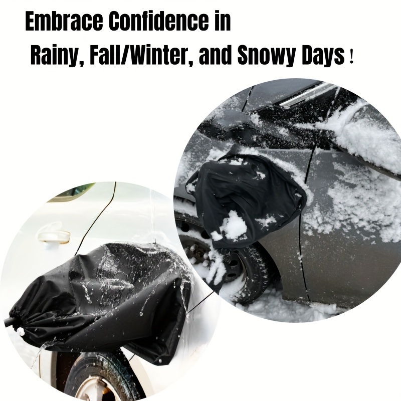 Premium Waterproof Outdoor Ev Charger Plug Cover weather - Temu