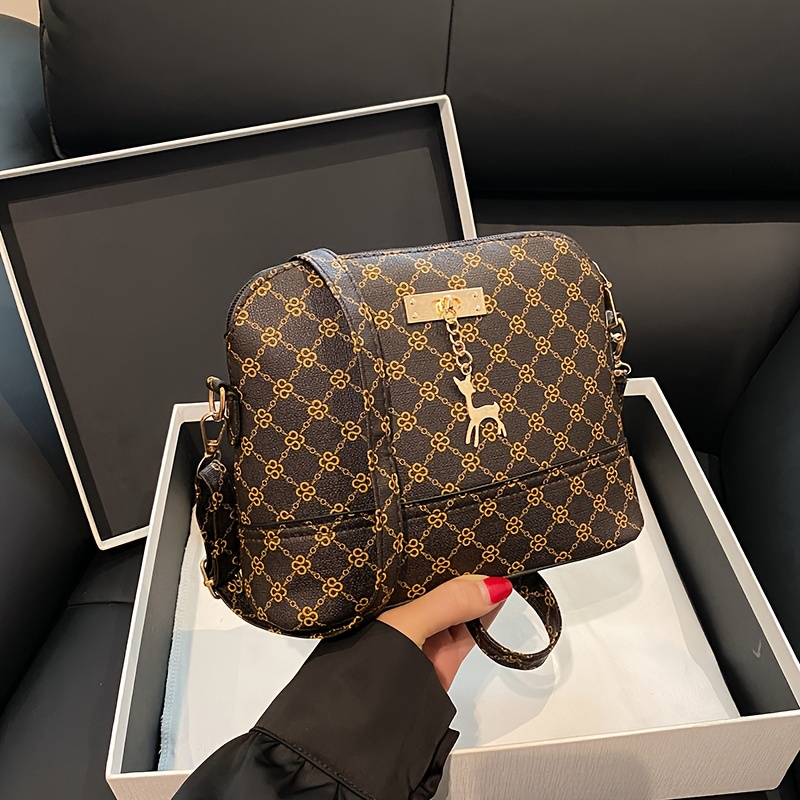 LOUIS VUITTON Dames Tasje/Portemonnee Canvas in Bruin